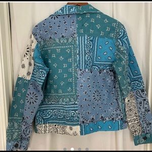 VALABASAS blue anorak jacket